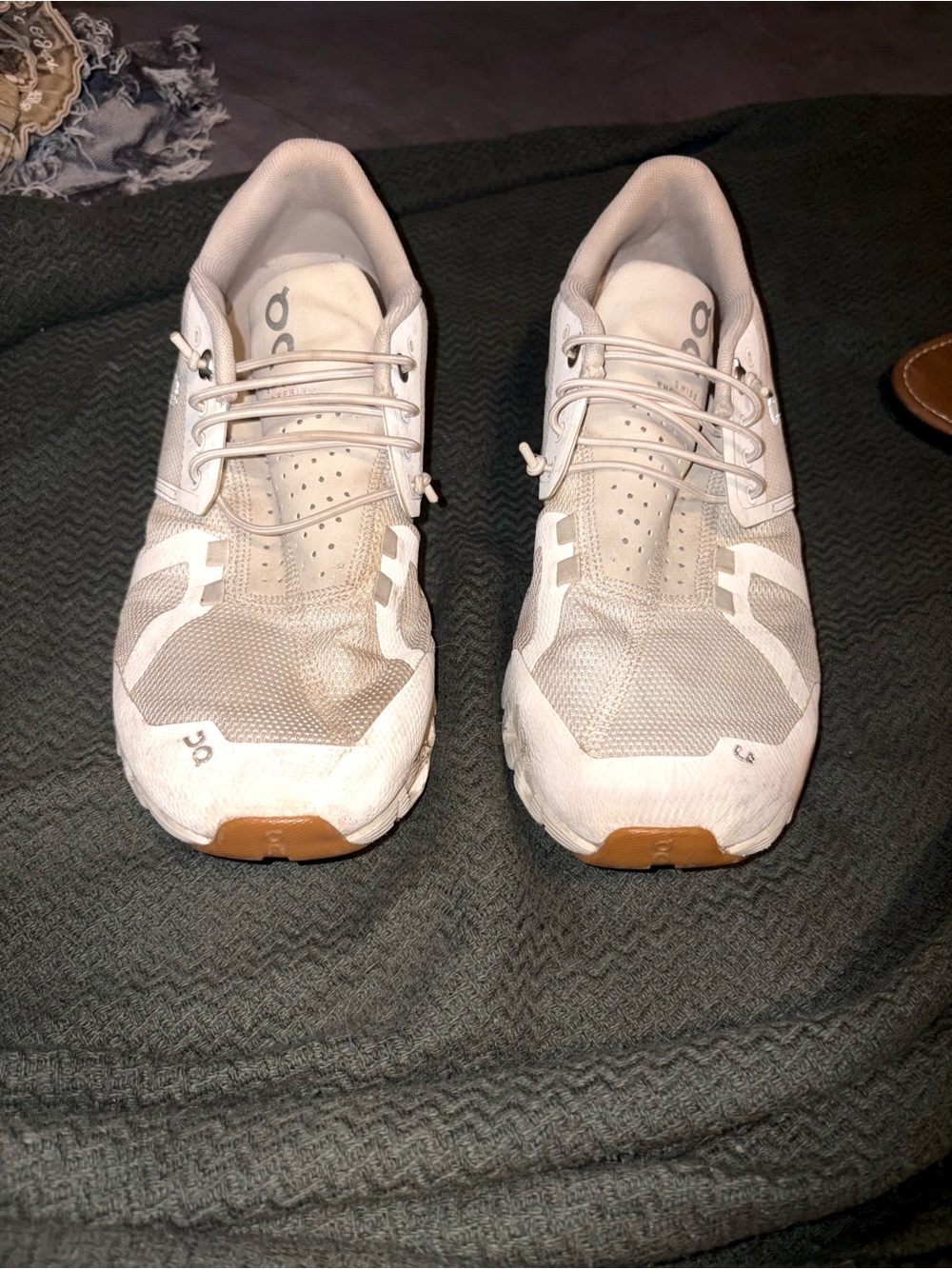 On Cloud 5 Women’s Tennis Shoes in All White